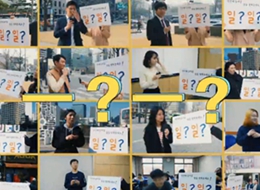 Street interviews in Korea