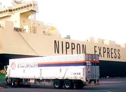 Japanese logistics company serves the Belt and Road